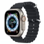 Dux Ducis Bracelete de silicone para Apple Watch Series 8/7/6/5/4/3/2/SE (38/40/41mm) - cinzento