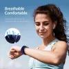 Dux Ducis bracelete desportiva com fecho de velcro para Apple Watch 42/44/45/46/49mm azul
