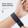 Dux Ducis bracelete desportiva com fecho de velcro para Apple Watch 42/44/45/46/49mm azul