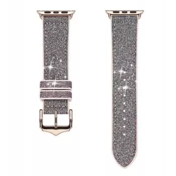 Pulseira Dux Ducis para Apple Watch 7/6/5/4/3/2/SE (41/40/38mm), pulseira, prateada