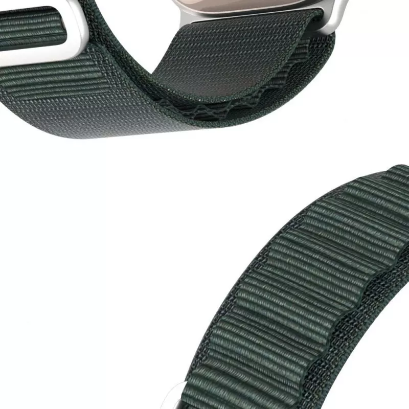 Pulseira desportiva Dux Ducis Strap GS com fivela de ardão para Apple Watch 42/44/45/49 mm - verde