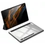 Capa inteligente flip reforçada Dux Ducis Toby para Samsung Galaxy Tab S8 Ultra com suporte para caneta preta