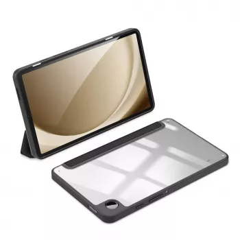 Dux Ducis Toby capa folio com suporte flip para Samsung Galaxy Tab A9 8,7 polegadas - preta