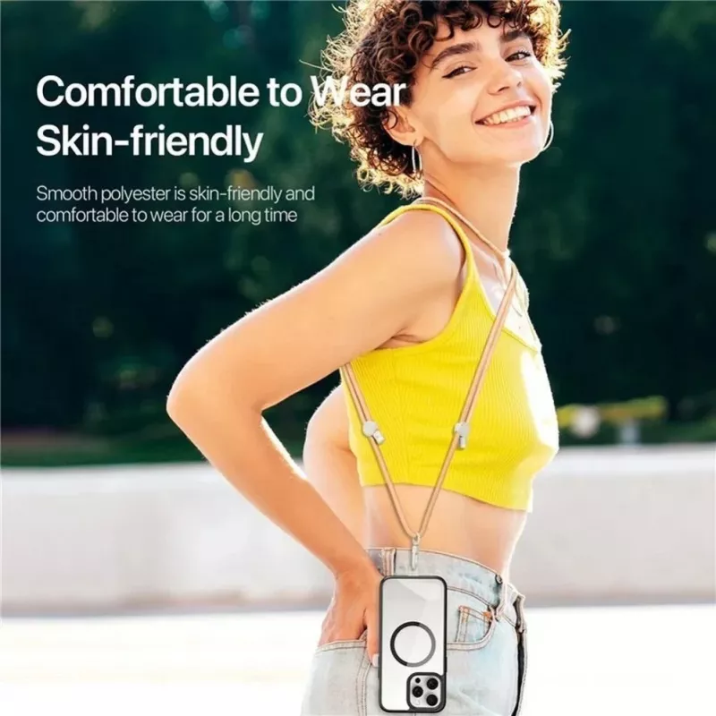 Alça universal Dux Ducis Plaz Cross-Body para telefone - Amber