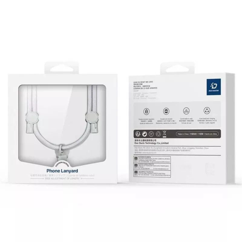 DUX DUCIS Alça Universal Plaz para Telemóvel Transversal - Cinzento