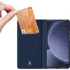 Capa tipo carteira DUX DUCIS Skin Pro para Samsung Galaxy S25, azul