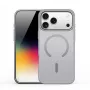 Capa Dux Ducis YIND PC+TPU com MagSafe para Apple iPhone 17 Pro cinzenta