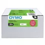 DYMO D1 Fita de etiquetagem 9mm x 7m preto sobre branco (pack de 10)