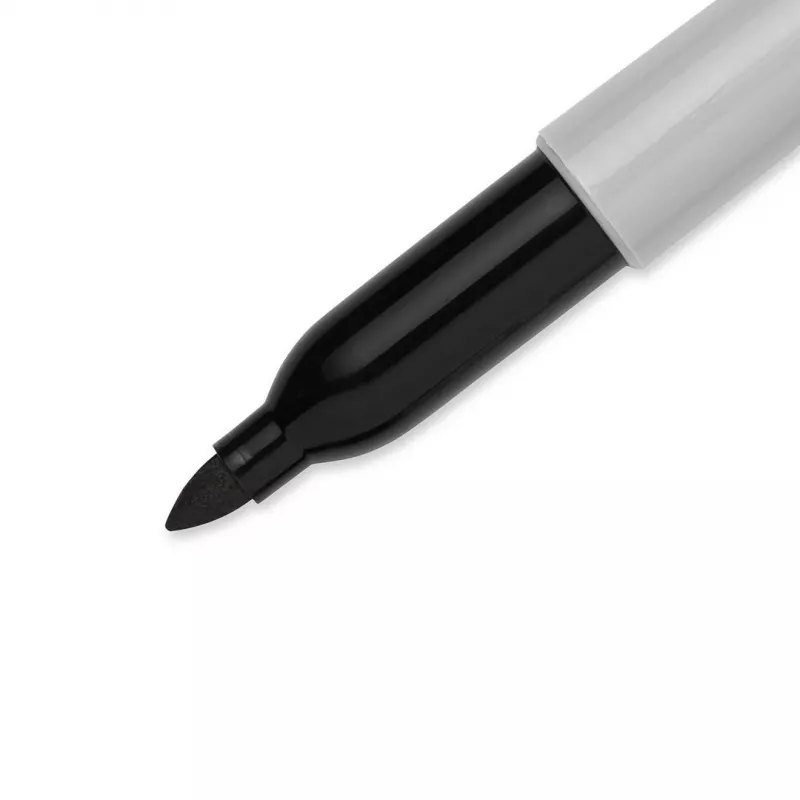 DYMO Marcador permanente Sharpie ponta fina preto (pack de 2)
