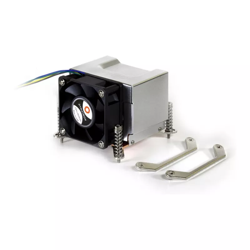 Dynatron K666R1 Torre Dissipador de CPU 2U para Socket 1150, 1151, 1155, 1156, 1200 Ativo