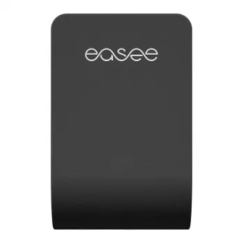 Easee U-Hook Standard Suporte de parede para 1 cabo de carregamento – preto (UH001-Black)
