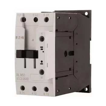 EATON DILM50 contactor de potência, 3 polos, 22 kW AC-3, bobina 230 V, 400 V, 277838
