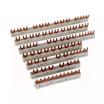 Eaton EVG-3PHAS/12MODUL barramento trifásico, tipo garfo, 12 módulos, 10 mm2