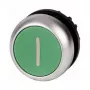 Eaton M22-D-G-X1 atuador de botão de pressão plano, verde, momentâneo (216607)