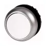 Eaton M22-DL-W atuador de botão de pressão, branco, anel frontal metálico, 22,5 mm