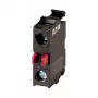 Elemento de contacto Eaton M22-KC01, montagem na base, terminal de parafuso, 216382