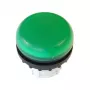 Eaton M22-L-G Parte frontal de luz de sinalização verde plana, 22,5 mm, IP66/IP67/IP69K