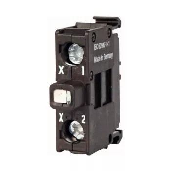 Eaton M22-LEDC-W Elemento LED branco, montagem em base, 12-30 V AC/DC, 8-15 mA, terminais de parafuso