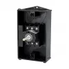 Eaton P1-25/I2/SVB-SW/HI11 Interruptor principal de 3 polos 25A montagem saliente Preto/Branco
