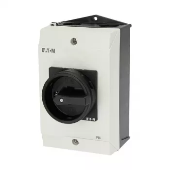 Eaton P1-25/I2/SVB-SW/HI11 3-Pole Main Switch 25A Surface Mount Black/White