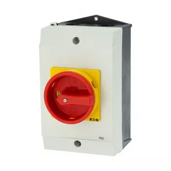 EATON P1-32/I2/SVB Interruptor principal 32A 3 polos montagem à superfície com função de paragem de emergência 207314