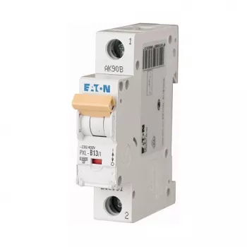 EATON PXL-B13/1 Disjuntor MCB 13A 1P curva B 10kA 230/400V