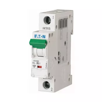Eaton PXL-B6/1 Disjuntor, 6A, 1 polo, curva B (236027)
