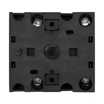 Eaton T0-1-15431/E Interruptor de came unipolar 20A, 690V AC, preto/cinzento, montagem frontal, IP65