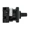Eaton T0-1-15431/E Interruptor de came unipolar 20A, 690V AC, preto/cinzento, montagem frontal, IP65