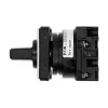 Eaton T0-1-15431/E Interruptor de came unipolar 20A, 690V AC, preto/cinzento, montagem frontal, IP65
