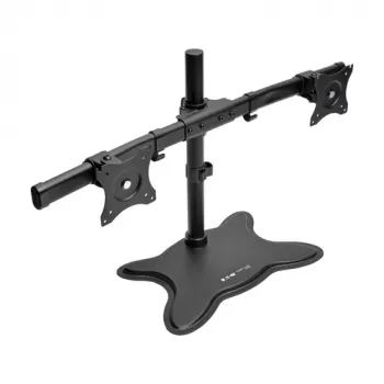 Suporte de mesa para dois monitores Eaton Tripp Lite DDR1327SDD para ecrãs de 13 a 27 polegadas, preto
