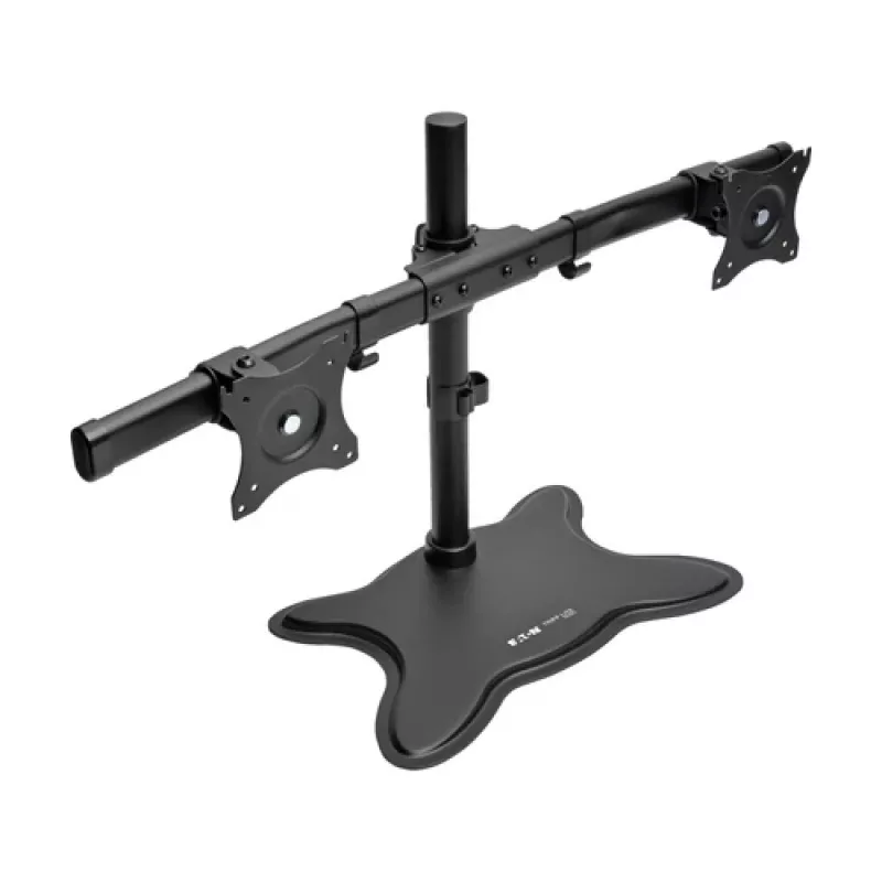 Eaton Tripp Lite DDR1327SDD Suporte de secretária para dois monitores para ecrãs de 13 a 27 polegadas, Preto