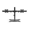 Eaton Tripp Lite DDR1327SDD Suporte de secretária para dois monitores para ecrãs de 13 a 27 polegadas, Preto