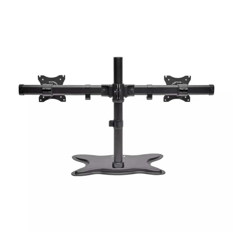 Eaton Tripp Lite DDR1327SDD Suporte de secretária para dois monitores para ecrãs de 13 a 27 polegadas, Preto