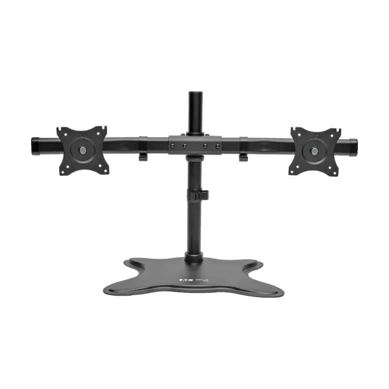 Eaton Tripp Lite DDR1327SDD Suporte de secretária para dois monitores para ecrãs de 13 a 27 polegadas, Preto
