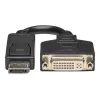 EATON Tripp Lite Series cabo adaptador DisplayPort para DVI-I (M/F), 15,2 cm (6 polegadas)