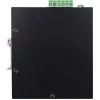 Injetor PoE++ Gigabit industrial Eaton Tripp Lite Series, 60W, 802.3bt, Midspan, -40°C a 75°C, IP30, Dual 24-57VDC, calha DIN, 1 porta, preto