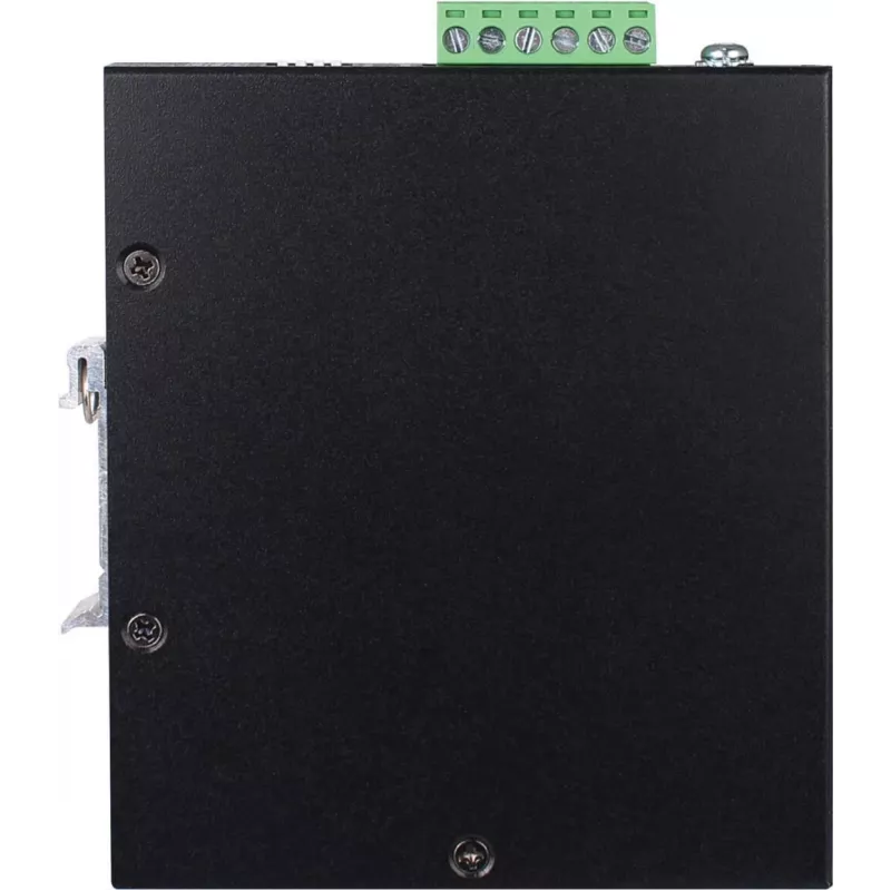 Injetor PoE++ Gigabit industrial Eaton Tripp Lite Series, 60W, 802.3bt, Midspan, -40°C a 75°C, IP30, Dual 24-57VDC, calha DIN, 1 porta, preto