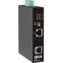 Injetor PoE++ Gigabit industrial Eaton Tripp Lite Series, 60W, 802.3bt, Midspan, -40°C a 75°C, IP30, Dual 24-57VDC, calha DIN, 1 porta, preto