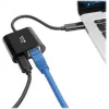 Eaton Tripp Lite U436-06N-GB-C adaptador USB-C para Gigabit Ethernet com função de carregamento USB-C PD - Thunderbolt 3 - preto