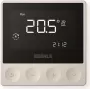 Eberle ATR 4800 AP Termostato de relógio programável para regulação de temperatura ambiente e de pavimento, montagem à superfície, 230 V AC, 10 A, programa semanal, retroiluminação LCD, branco puro 567194458600