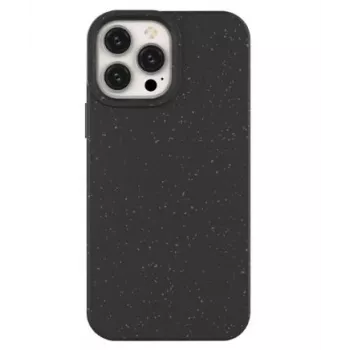 Capa de silicone ECO para Apple iPhone 13 Pro Max preta