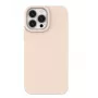 Eco Capa de silicone biodegradável para Apple iPhone 14 Pro Max rosa
