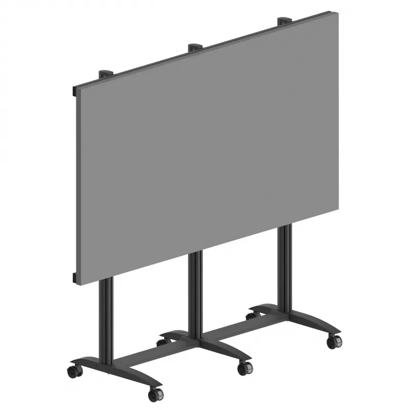 Suporte móvel EDBAK TRV400.006 para ecrã LED IAC Samsung 130 polegadas, 200 kg, preto