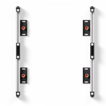 EDBAK ULS2337 sistema LED universal para 2 caixas 600 x 337,5 mm | preto