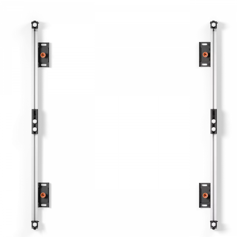 EDBAK ULS2500 sistema LED universal para 2 armários 500mm | preto