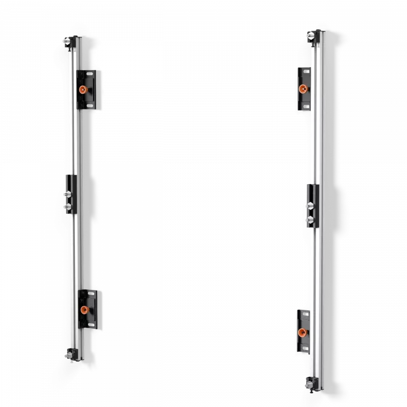 EDBAK ULS2500 sistema LED universal para 2 armários 500mm | preto