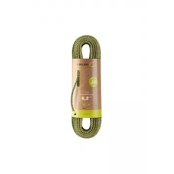 Corda de escalada EDELRID Lina Starling Protect Eco Dry 8,2 mm 70 m amarelo-noite