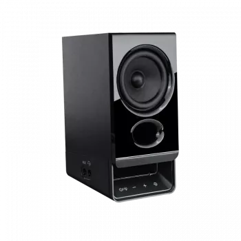 Edifier R20BT altifalantes Bluetooth 2.0 compactos com luz ambiente, preto
