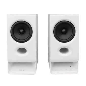 Edifier R20BT altifalantes Bluetooth 2.0 compactos com luz ambiente, branco